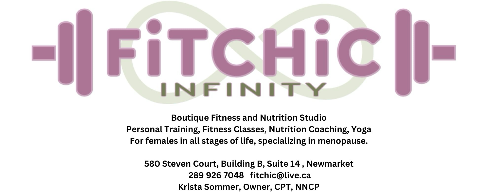 FitChic Infinity logo